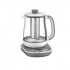 TEFAL Tastea Kettle | BJ551B10 | Tea Kettle | 1400 W | 1.5 L | Glass | 360 rotational base | Grey/White