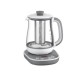 TEFAL Tastea Kettle | BJ551B10 | Tea Kettle | 1400 W | 1.5 L | Glass | 360 rotational base | Grey/White