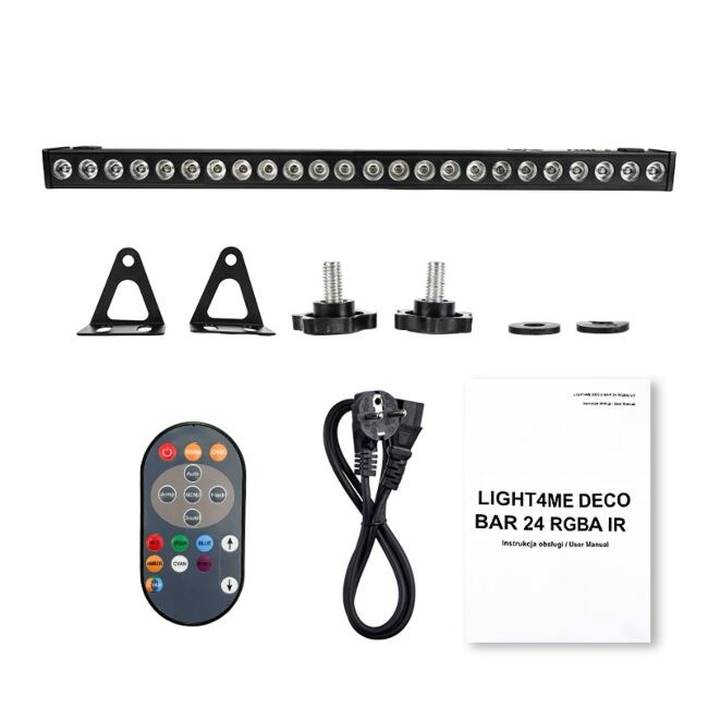 LIGHT4ME DECO BAR 24 RGBA IR - lighting strip