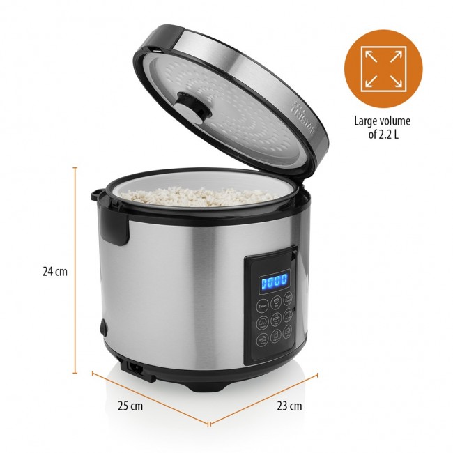 Tristar RK-6138 Digital Rice- and Steam Cooker Tristar RK-6138 Digital Rice- and Steam Cooker