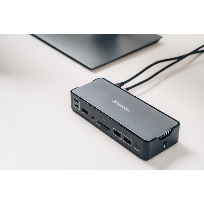 Verbatim CDS-15 Wired USB 3.2 Gen 1 (3.1 Gen 1) Type-C Black, Grey Verbatim CDS-15 Wired USB 3.2 Gen 1 (3.1 Gen 1) Type-C Black, Grey
