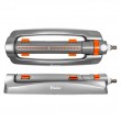 Oscillating sprinkler with adj. width, metal