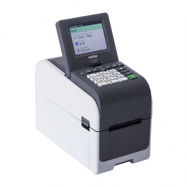Brother TD-2350DSA203 label printer Direct thermal 203 x 203 DPI 152 mm/sec Wired & Wireless Ethernet LAN Wi-Fi Bluetooth