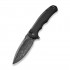 Knife CIVIVI Button Lock Alu Black Damascus