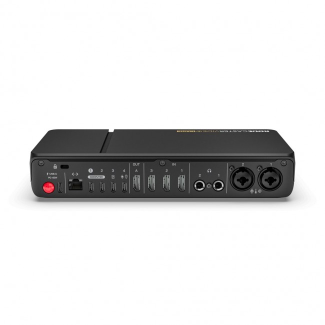 R DECaster Video Core - video and audio production console, black