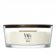 Scented Candle, Ellipse WOODWICK White Teak, 1 piece