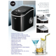 Portable ice maker LIN ICE PRO-B12 black