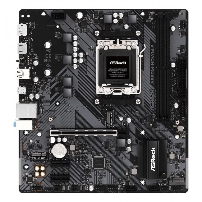 Asrock A620M-HDV/M.2 AMD A620 Socket AM5 micro ATX
