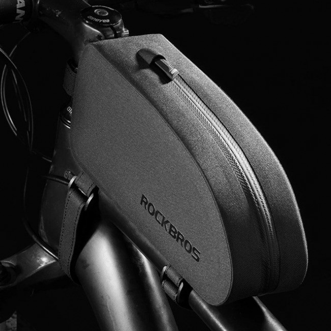 Rockbros AS-019-1 Bike frame bag Waterproof 1.6l Black Rockbros AS-019-1 Bike frame bag Waterproof 1.6l Black