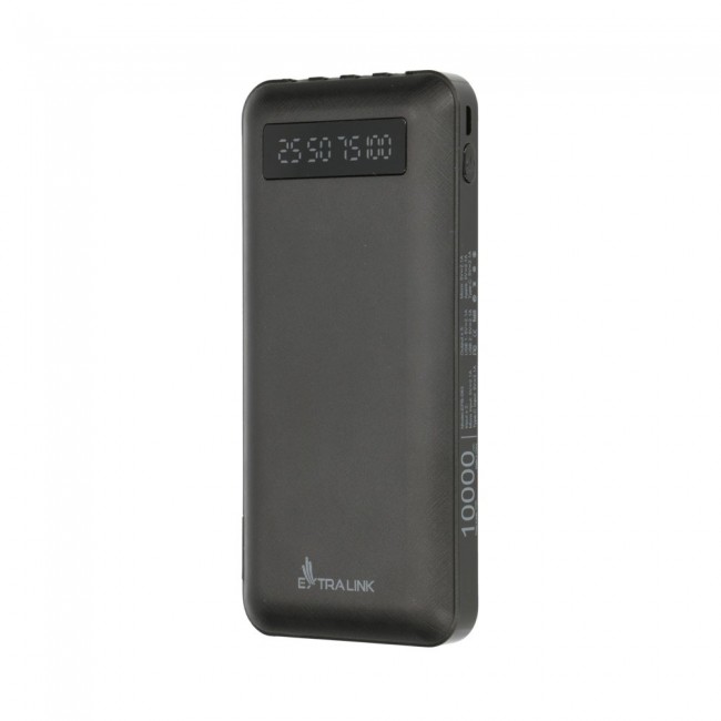 Extralink Powerbank EPB-083 10000mAh Black Power bank, USB-C