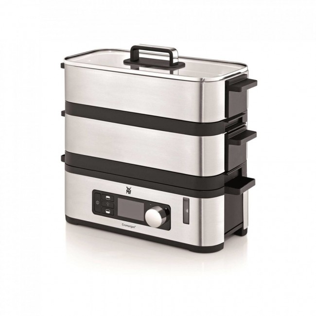 WMF KITCHENminis 0415090011 steam cooker 2 basket(s) Countertop 900 W Black, Stainless steel WMF KITCHENminis 0415090011 steam cooker 2 basket(s) Countertop 900 W Black, Stainless steel