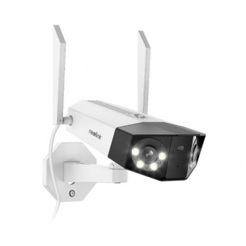 Reolink Duo Series W730 - 4K Outdoor Wi-Fi Camera, Dual-Lens, 180 Panoramic View, Person/Vehicle/Animal Detection