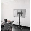 Gembird TVS-55T-01 TV floor stand with caster wheels (tilt), 32