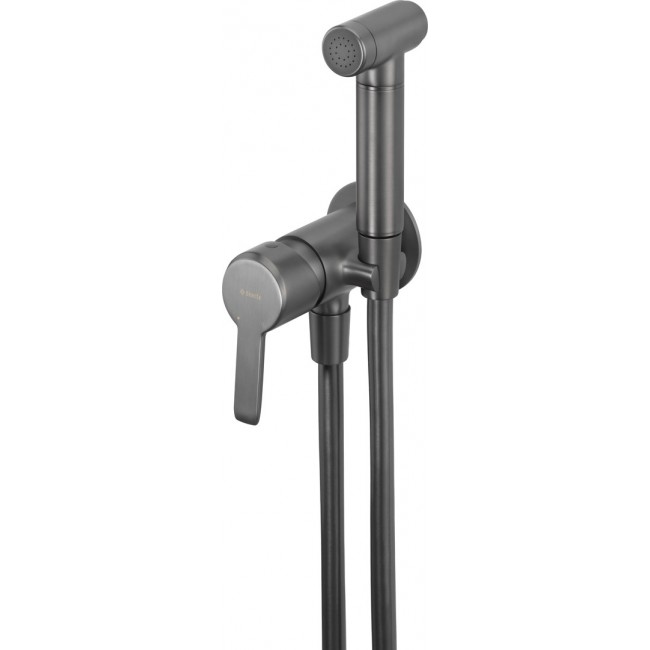 Concealed bidet mixer with bidetta shower head
