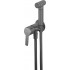 Concealed bidet mixer with bidetta shower head