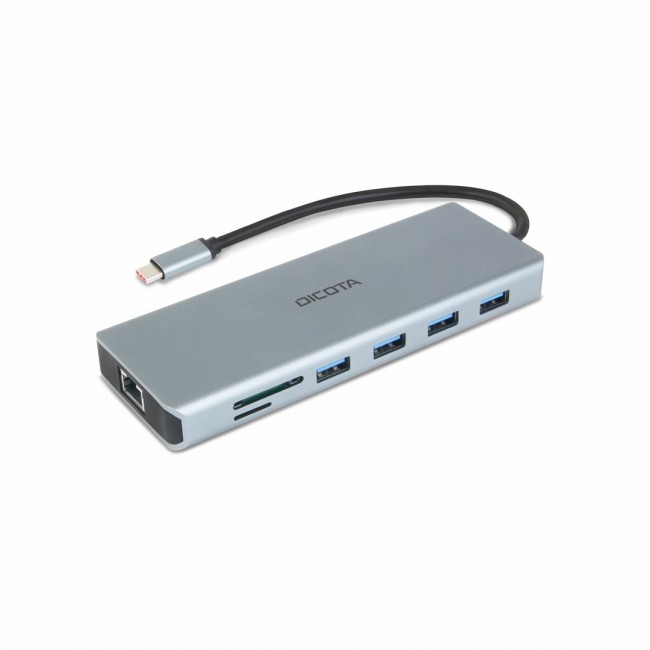 DICOTA D32065 interface hub USB 3.2 Gen 1 (3.1 Gen 1) Type-C Silver DICOTA D32065 interface hub USB 3.2 Gen 1 (3.1 Gen 1) Type-C Silver