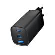 Gembird TA-UC-PDQC65-01-BK mobile device charger Universal Black AC Fast charging Indoor