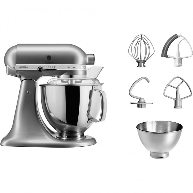 KitchenAid 5KSM175PSECU food processor 300 W 4.8 L Graphite