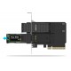 Icy Dock MB312M4P-B interface cards/adapter M.2, PCIe