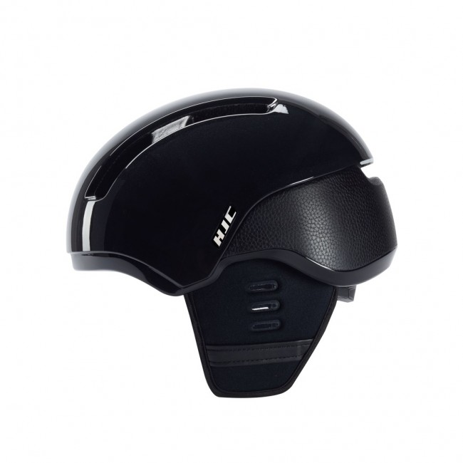 HJC CALIDO PLUS Black Cycling Helmet, METAL BLACK, Size S