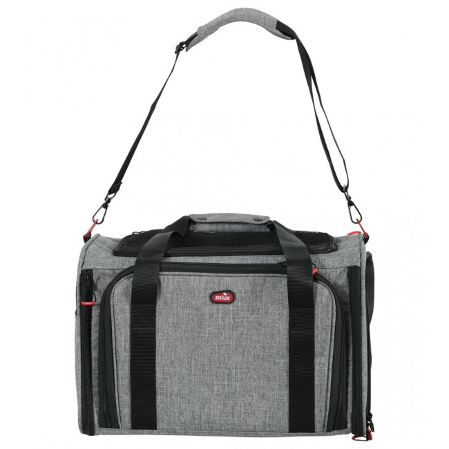 ZOLUX NOMAD M dog and cat carrier with extra space, 44 28 28 cm