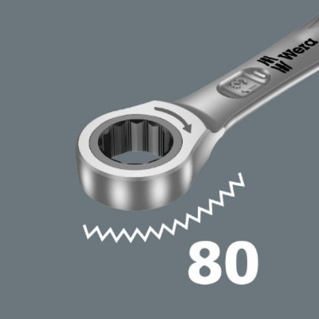 WERA combi ratchet wrench set, 11 pcs