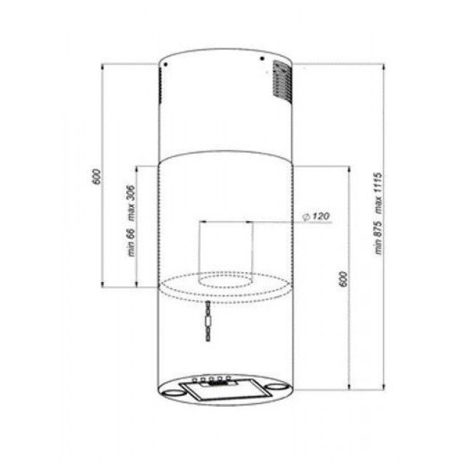 MAAN ELBA2 31 COPPER GLOSS HOOD