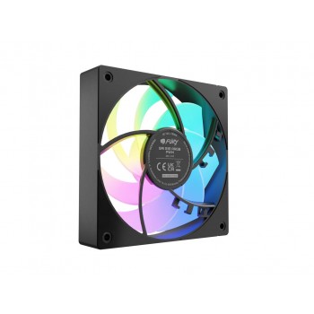SET OF 3 FANS FURY SAI S12 ARGB PWM BLACK