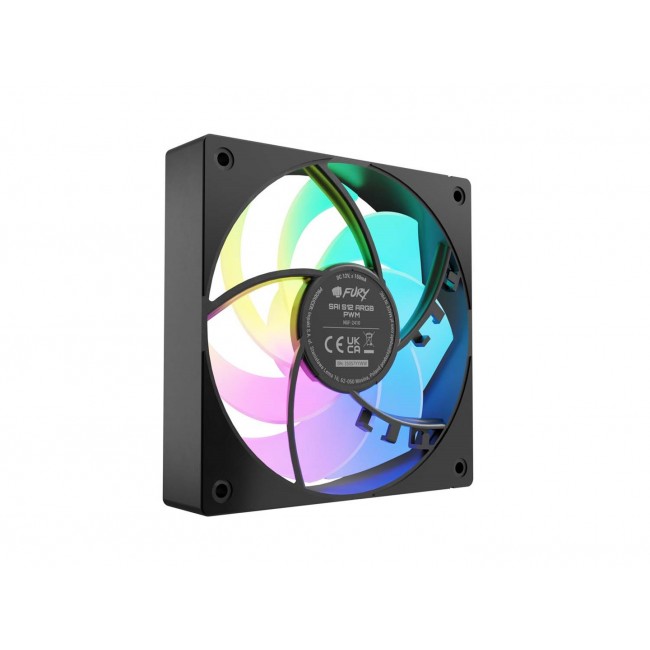 SET OF 3 FANS FURY SAI S12 ARGB PWM BLACK SET OF 3 FANS FURY SAI S12 ARGB PWM BLACK
