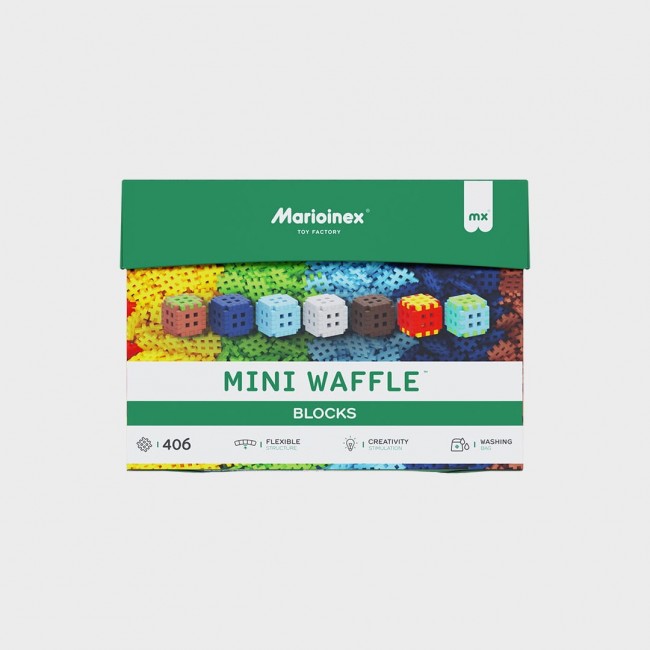 Marioinex Mini Waffle building blocks, 406 pieces Marioinex Mini Waffle building blocks, 406 pieces