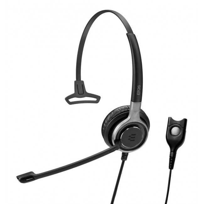 EPOS Sennheiser Headset Impact SC 638 mono black silver (1000580)