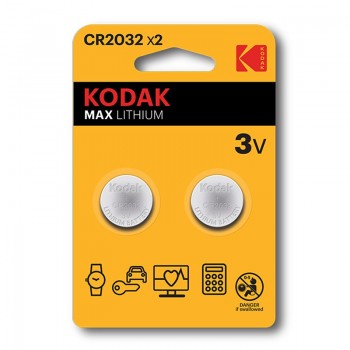 Kodak CR2032 Single-use battery Lithium