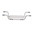 Recessed bench for bathtub - adjustable