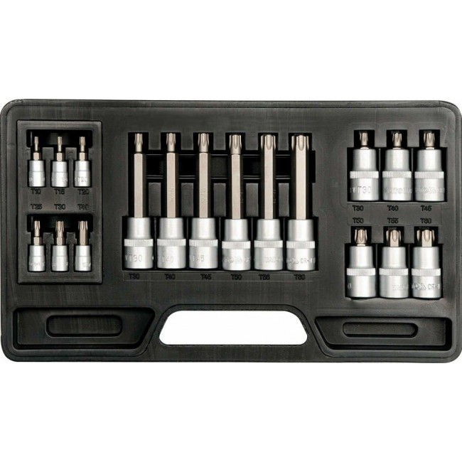 Yato YT-7751 socket wrench Socket wrench set 18 pc(s)