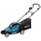 Makita DLM382CM2 lawn mower Walk behind lawn mower Battery Black, Blue Makita DLM382CM2 lawn mower Walk behind lawn mower Battery Black, Blue