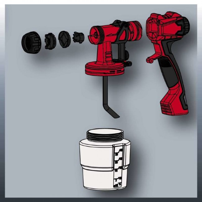 Paint Spray Gun Einhell TC-SY 600 S 0.8 L Paint Spray Gun Einhell TC-SY 600 S 0.8 L