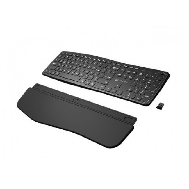 NATEC PORIFERA keyboard Home/Office Bluetooth QWERTY US International Black NATEC PORIFERA keyboard Home/Office Bluetooth QWERTY US International Black