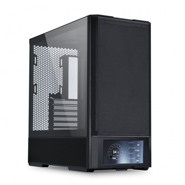 Lian Li LANCOOL 207, Midi case, glass, black
