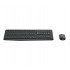 Logitech Keyboard MK235 Wireless KBD+Mouse Grey CZ