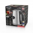 Adler AD 1340 electric kettle 1.7 L 2200 W Black, Silver Adler AD 1340 electric kettle 1.7 L 2200 W Black, Silver