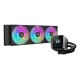 DeepCool MYSTIQUE 360 ARGB Processor All-in-one liquid cooler 12 cm Black 1 pc(s)