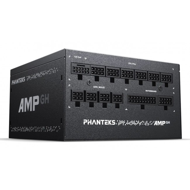 PHANTEKS AMP GH 1200W 80 PLUS Platinum PSU, PCIe 5 PHANTEKS AMP GH 1200W 80 PLUS Platinum PSU, PCIe 5