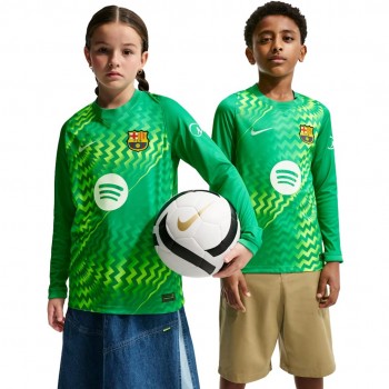 Koszulka dla dzieci Nike FC Barcelona Stadium Goalkeeper 2026/27 zielona II3610 324 L