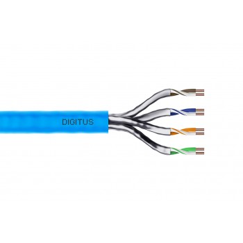 Digitus Cat.6A U/FTP installation cable, 100 m, simplex, B2ca