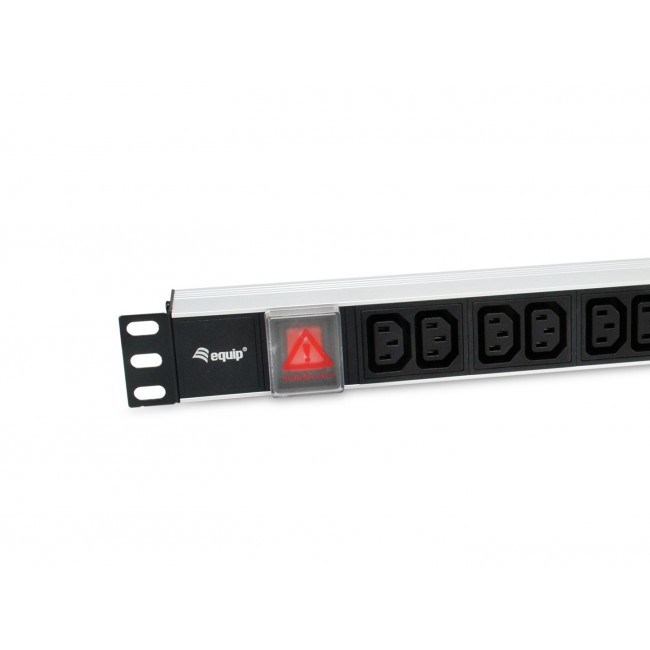 Equip 12-Outlet C13 Power Distribution Unit, on/off switch