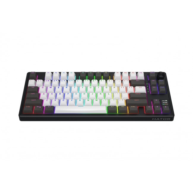 HATOR Skyfall Pro Wireless 80 keyboard Gaming USB + RF Wireless + Bluetooth QWERTY US English Black, Grey HATOR Skyfall Pro Wireless 80 keyboard Gaming USB + RF Wireless + Bluetooth QWERTY US English Black, Grey