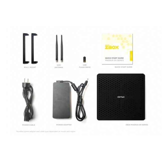 Zotac ZBOX MAGNUS EN275060TC 2.6L sized PC Black 255HX 2.4 GHz