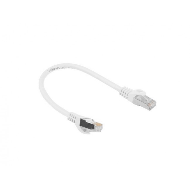 Lanberg PCF6-10CC-0025-W networking cable White 0.25 m Cat6 F/UTP (FTP)