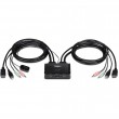 Trendnet TK-220DPI KVM switch Black Trendnet TK-220DPI KVM switch Black