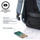 XD DESIGN ANTI-THEFT BACKPACK BOBBY HERO REGULAR BLUE P/N: P705.299 XD DESIGN ANTI-THEFT BACKPACK BOBBY HERO REGULAR BLUE P/N: P705.299